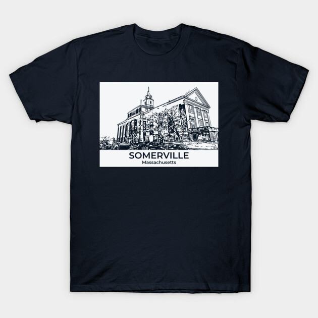 Somerville - Massachusetts T-Shirt by Lakeric