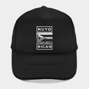 Nuyo Rican Puerto Rico New York Puerto Rican Flag Hat
