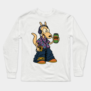 Rocko's Radical 90s Vibes Long Sleeve T-Shirt