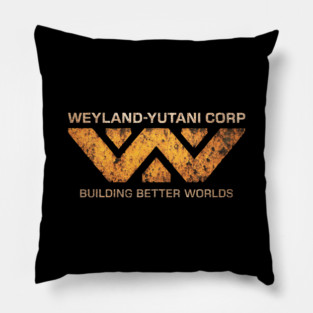Weyland-Yutani Corp Logo Pillow