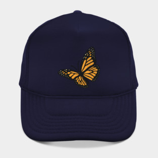Vintage Monarch Butterfly Illustration – Bold Retro Insect Art Hat
