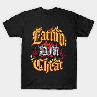 Dominik Mysterio Latino Cheat Text T-Shirt