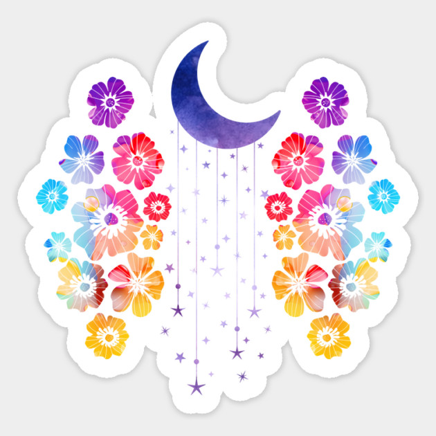 Moonbeam Ice Cream Sticker by casualteesinc