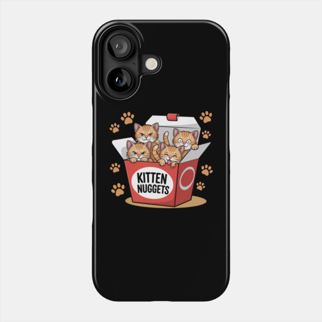 kitten-nuggets Phone Case by Creatifly Graphic Tees