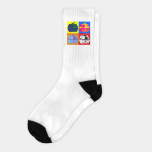Skyliner Pop Art (Version 2) Socks