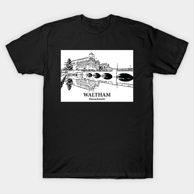Waltham - Massachusetts T-Shirt by Lakeric