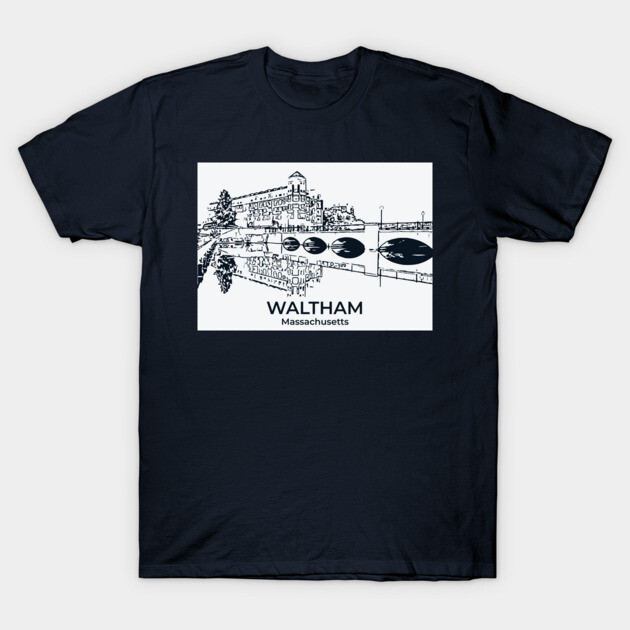 Waltham - Massachusetts T-Shirt by Lakeric