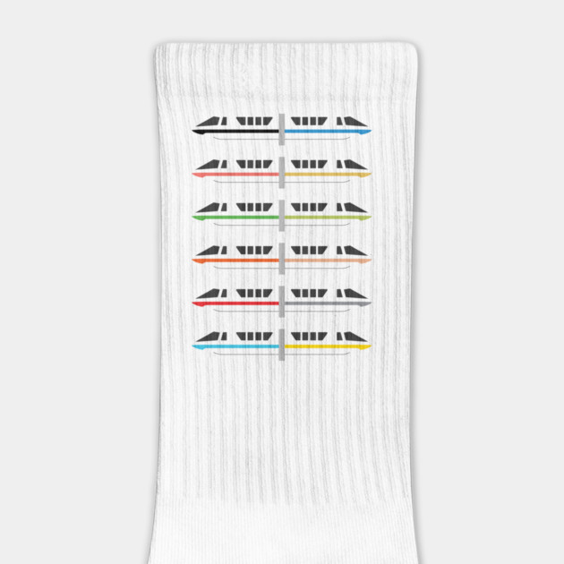 Monorail Colors by David Lee