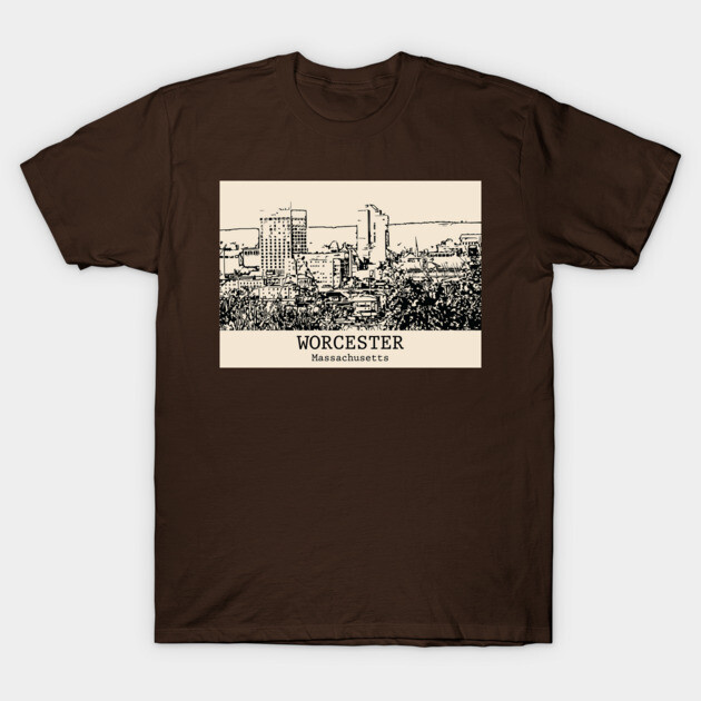 Worcester - Massachusetts T-Shirt by Lakeric