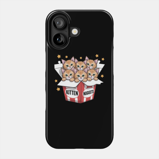 kitten-nuggets Phone Case by Creatifly Graphic Tees