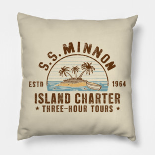 SS Minnow Island Charter - 3 hour tour Pillow