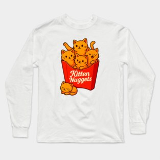 Kitten Nuggets Long Sleeve T-Shirt