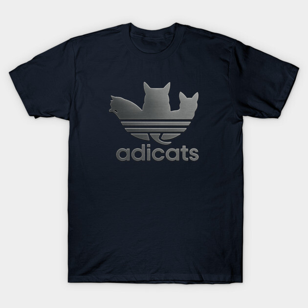 adicats Funny Cats T-Shirt TeePublic