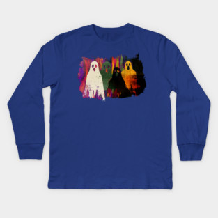 The Haunting of the Human Mind Kids Long Sleeve T-Shirt