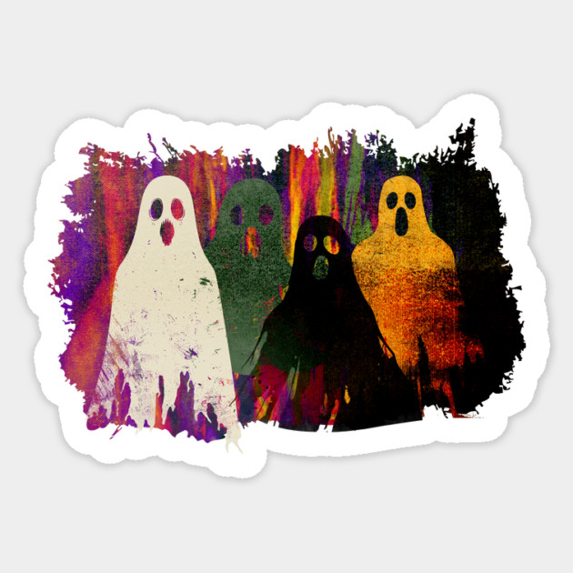 The Haunting of the Human Mind Sticker by casualteesinc