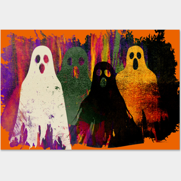 The Haunting of the Human Mind Wall Art by casualteesinc