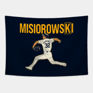 Milwaukee Brewers Jacob Misiorowski Tapestry