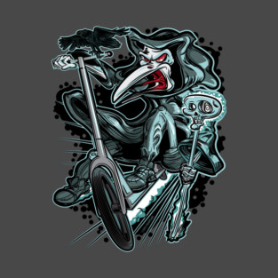 Necromancer on a Scooter T-Shirt