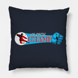 Karate Champ (1984) - Original Arcade Fighting Game Pillow