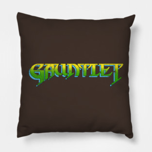 Gauntlet Arcade - Retro Fantasy Dungeon Crawler Pillow