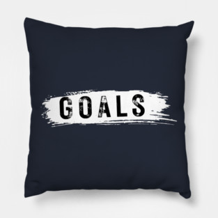 Goals Pillow