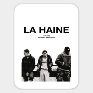 Three La Man Haine Brothers Sticker