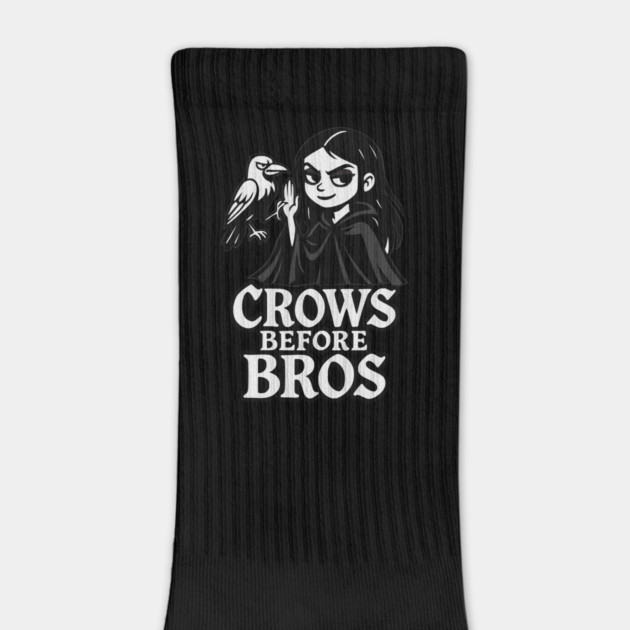 Crows Before Bros by Designed By Marty