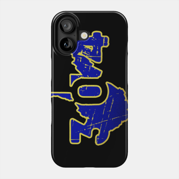 304 Hometown Pride West Virginia Distressed. Phone Case by casualteesinc