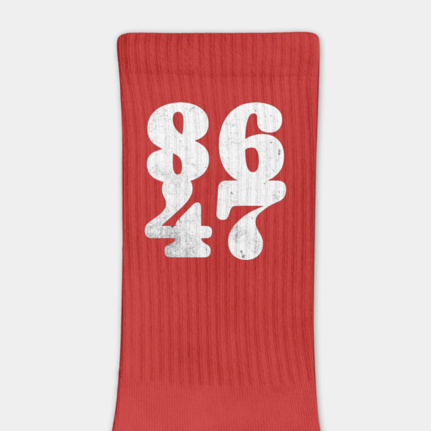 8647 Anti- Donald Trump Simple Distressed Design by casualteesinc