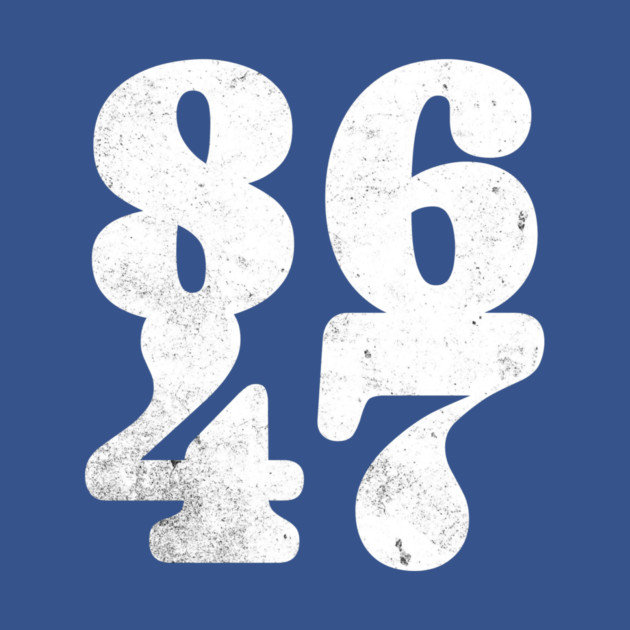 8647 Anti- Donald Trump Simple Distressed Design by casualteesinc