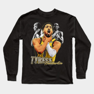 Tyrese Haliburton Indiana Choke Long Sleeve T-Shirt