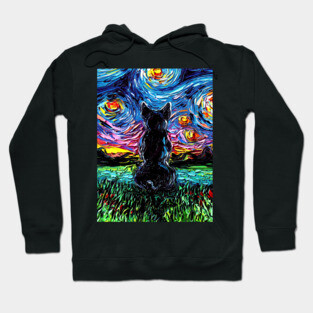 French Bulldog Starry Night Hoodie