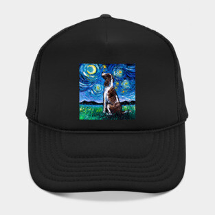 English Springer Spaniel Starry Night Hat