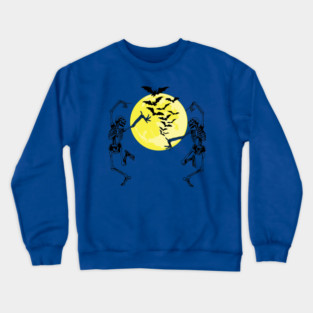 Moonlit Skelley Dance Crewneck Sweatshirt