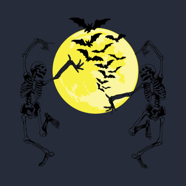 Moonlit Skelley Dance by casualteesinc