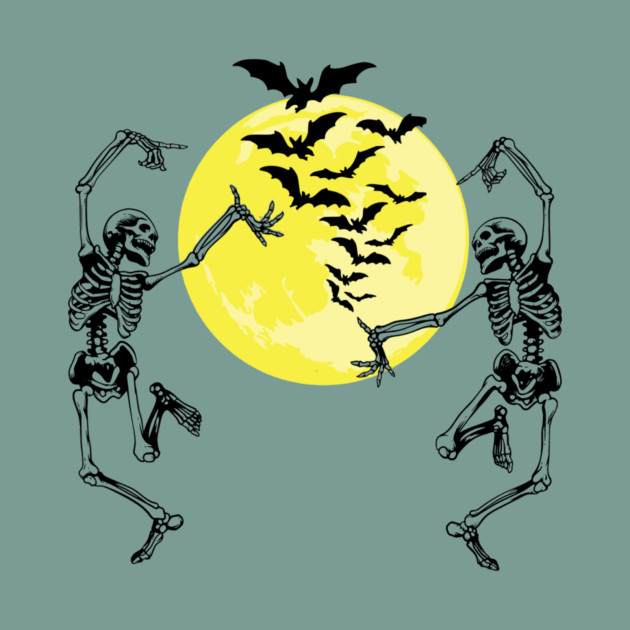Moonlit Skelley Dance by casualteesinc