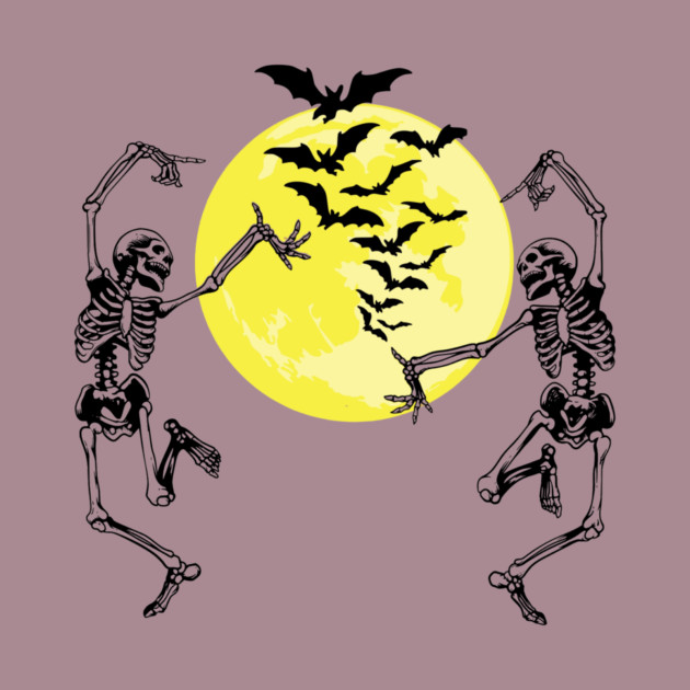 Moonlit Skelley Dance by casualteesinc
