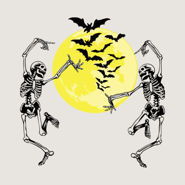 Moonlit Skelley Dance by casualteesinc