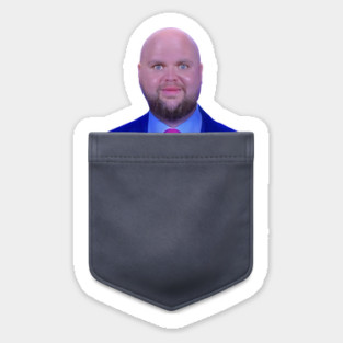 JD Vance Face Meme v4 Sticker