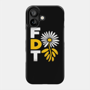 Subtle Fuck Trump Flower Phone Case
