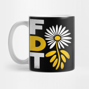 Subtle Fuck Trump Flower Mug