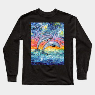 Van Gogh Never Saw Paradise Long Sleeve T-Shirt