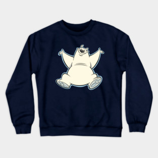 Happy Polar Bear! Crewneck Sweatshirt