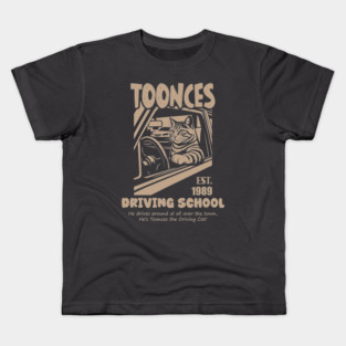 Toonces The Driving Cat Kids T-Shirt