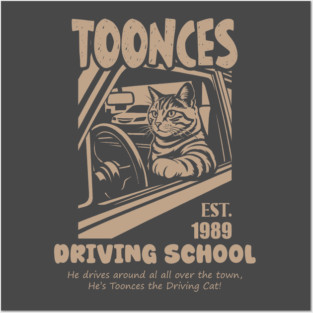 Toonces The Driving Cat Posters and Art