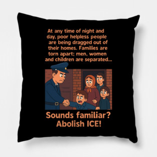 Abolish ICE, fuck ICE Pillow