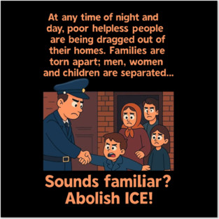 Abolish ICE, fuck ICE Posters and Art