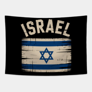 Israel flag support Tapestry