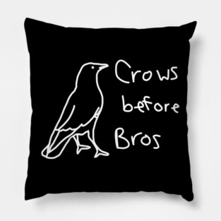 Funny Crow Pillow
