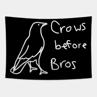 Funny Crow Tapestry